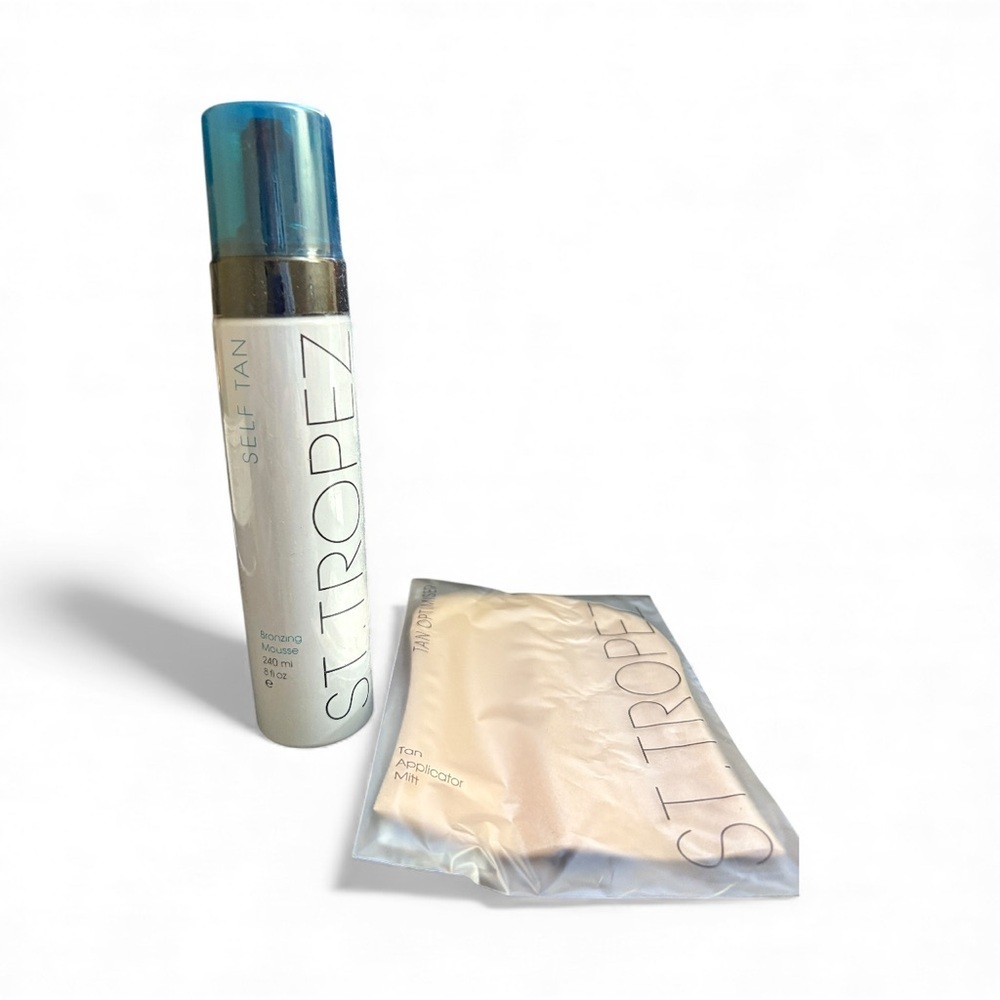 St. Tropez Self Tan Bronzing Mousse with Mitt 8 fl oz NEW